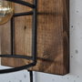 Opviq Lámpara de pared de madera maciza Pp167